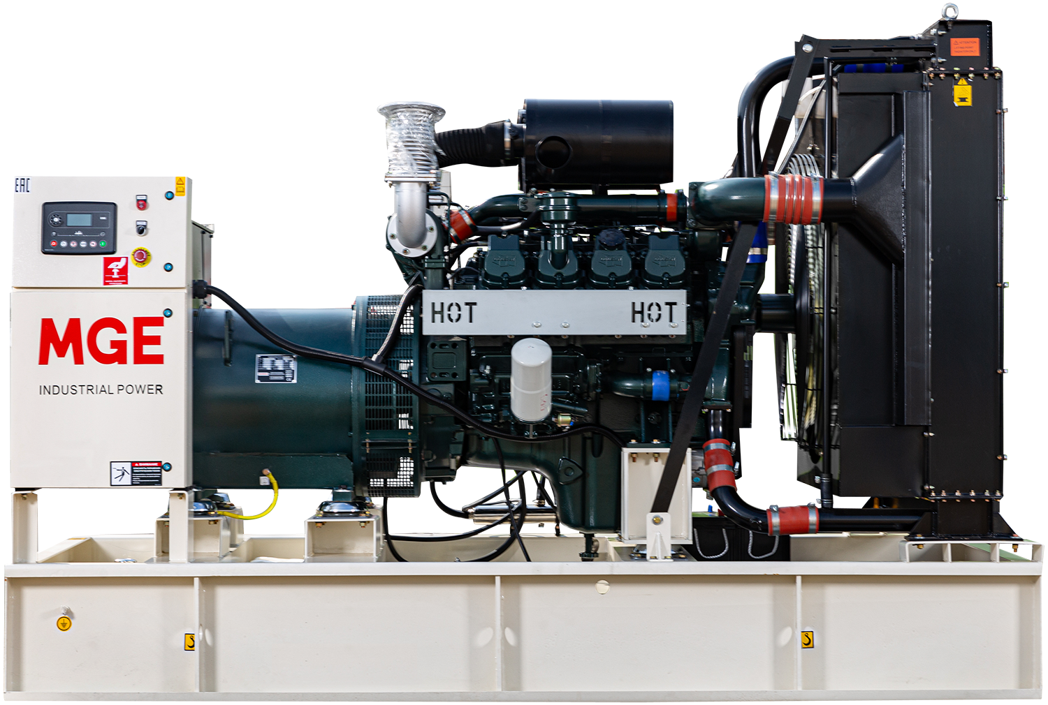 Дизельный генератор MGE Doosan 250 кВт открытая