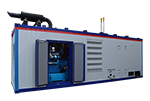 Газовый генератор (ГПУ) с двигателем Yuchai 1500 кВт в контейнере