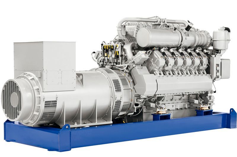 Дизельный генератор АБИН MTU 1280 кВт открытая