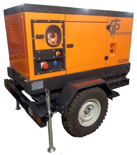 Дизельный генератор АБИН ММЗ 25 кВт Шасси