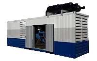 Газовый генератор (ГПУ) с двигателем Yuchai 500 кВт в контейнере
