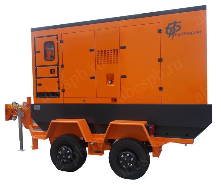 Дизельный генератор АБИН Doosan 400 кВт на шасси