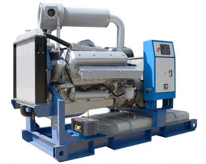 Дизельный генератор АБИН ЯМЗ-238ДИ 160 кВт открытая