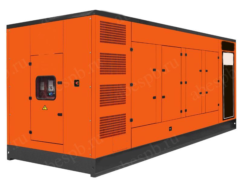 Дизельный генератор АБИН FTP Iveco 400 кВт в шумозащитном кожухе