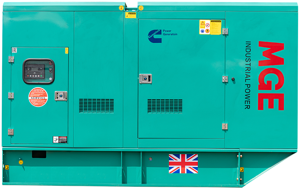 Дизельный генератор MGE Baudouin 600 кВт в шумозащитном кожухе