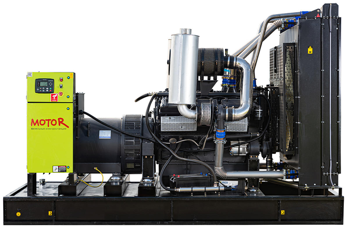 Дизельный генератор Motor Yuchai 500 кВт открытая