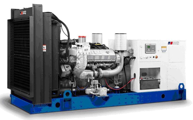 Дизельный генератор АБИН MTU 800 кВт открытая