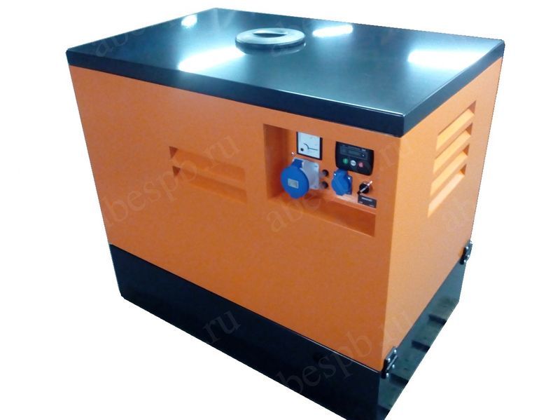 Дизельный генератор АБИН Mitsubishi 16 в шумозащитном кожухе