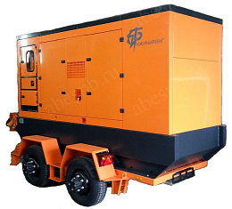 Дизельный генератор АБИН Volvo 400 кВт на шасси