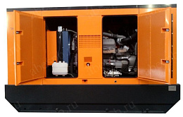 Дизельный генератор АБИН Mitsubishi 100 кВт в шумозащитном кожухе