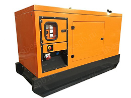 Дизельный генератор АБИН ЯМЗ 80 кВт в шумозащитном кожухе